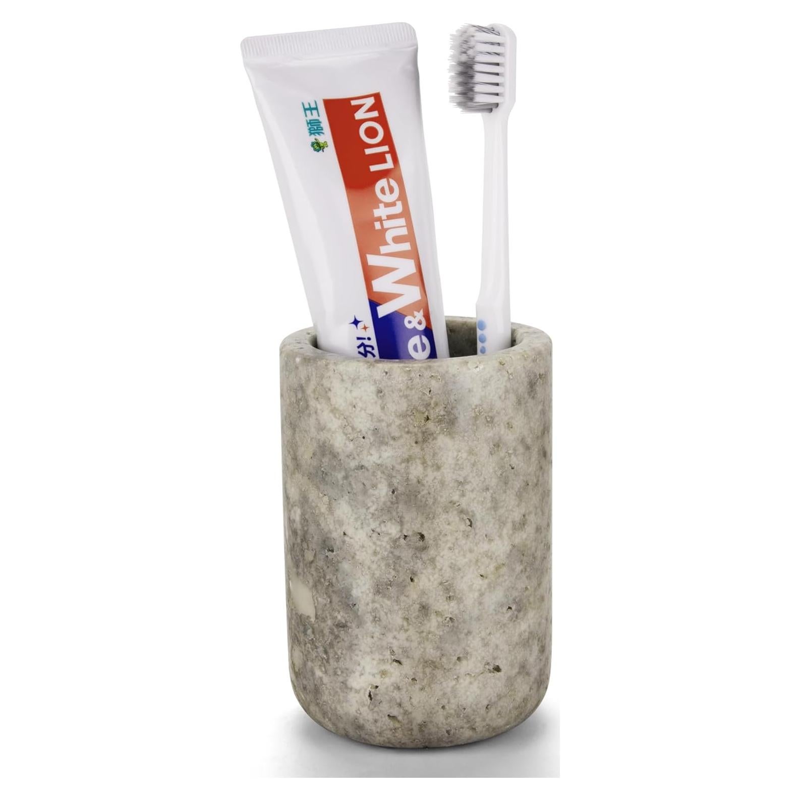 Soporte de Cepillo de Dientes N NANSHOP de Mármol Natural