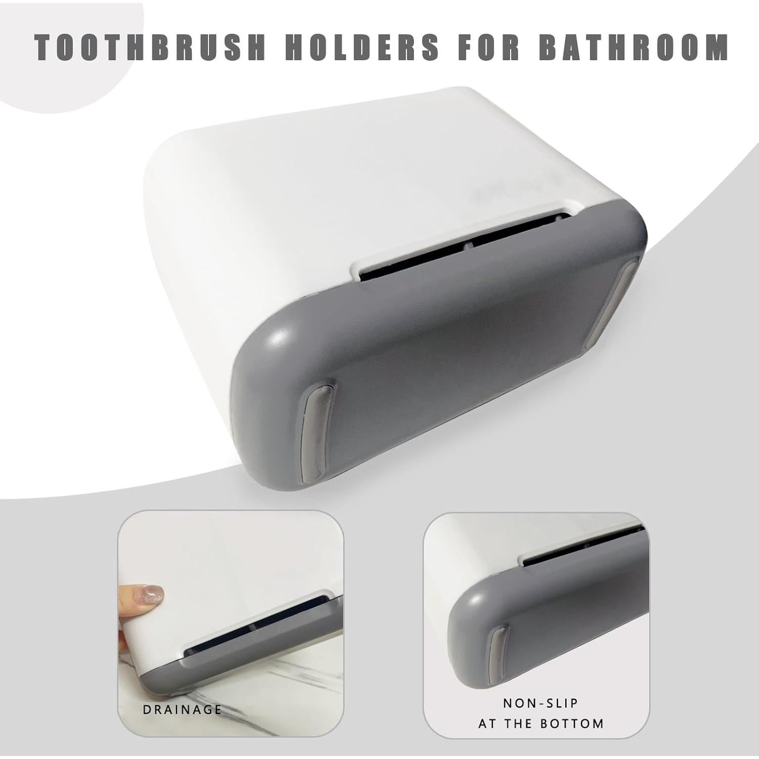 Soporte para Cepillos de Dientes Loyybee Grande 6 Compartimentos