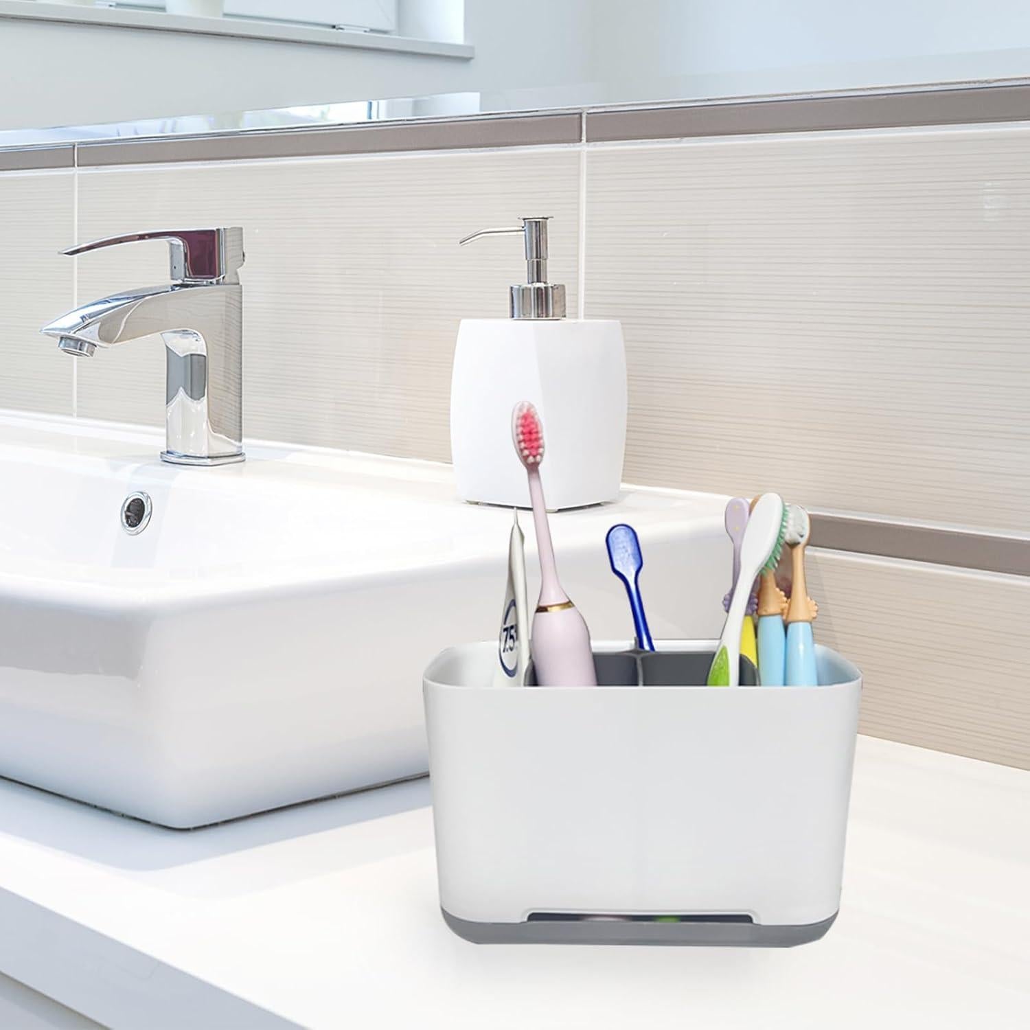 Soporte para Cepillos de Dientes Loyybee Grande 6 Compartimentos