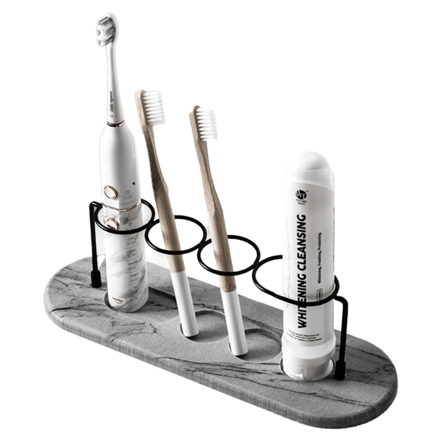 Soporte para Cepillos de Dientes Cmreasj GZN-YSJ-04H Gris