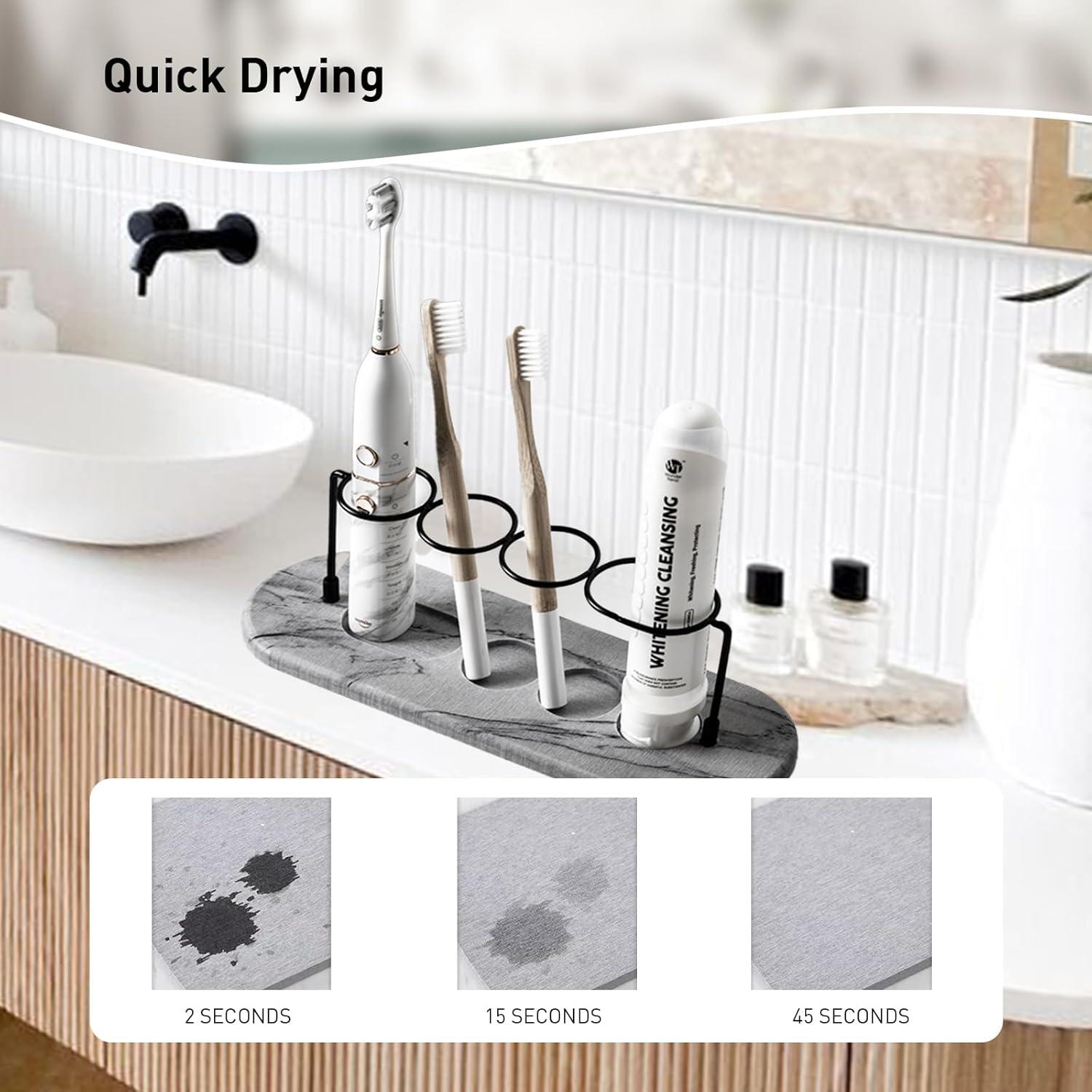 Soporte para Cepillos de Dientes Cmreasj GZN-YSJ-04H Gris