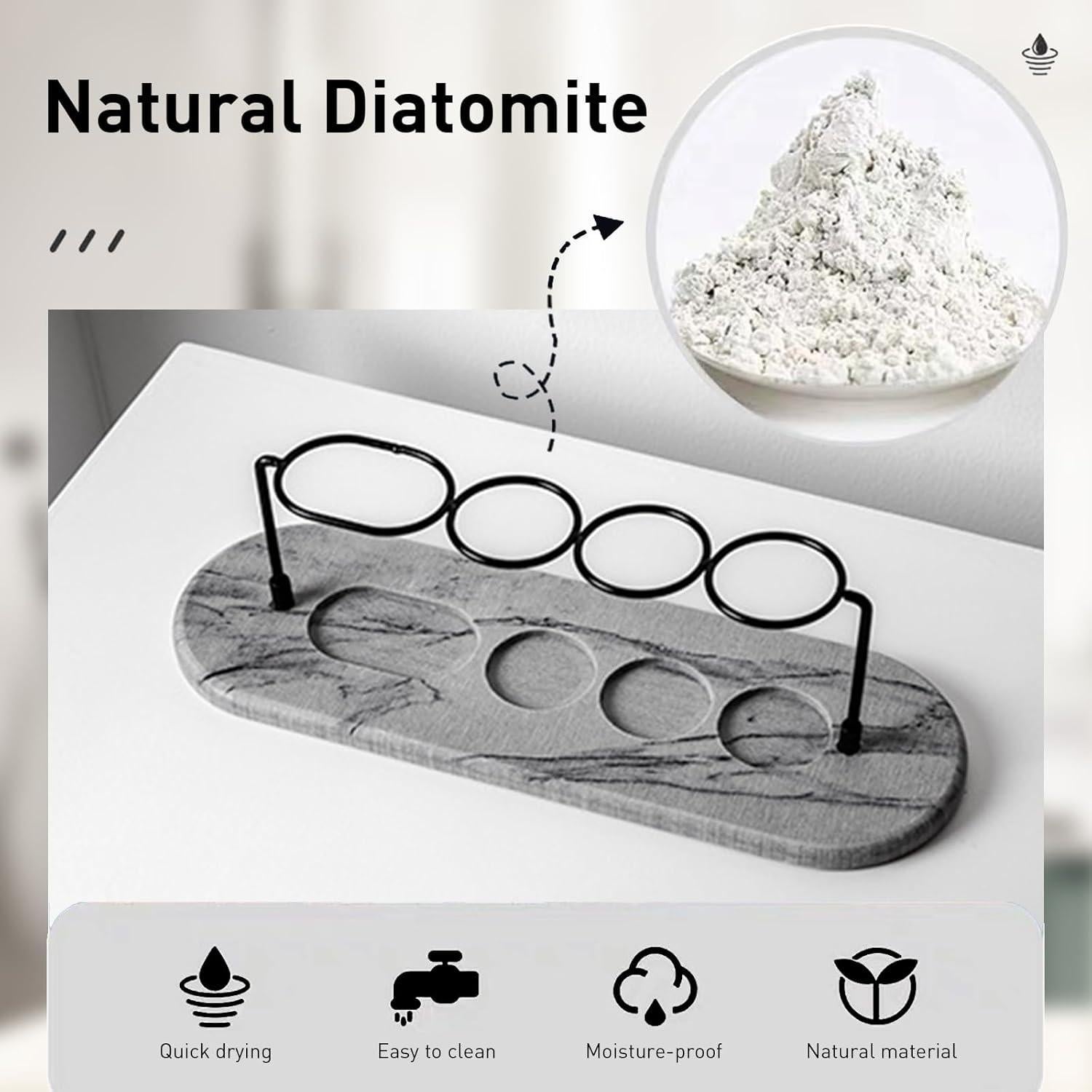 Soporte para Cepillos de Dientes Cmreasj GZN-YSJ-04H Gris