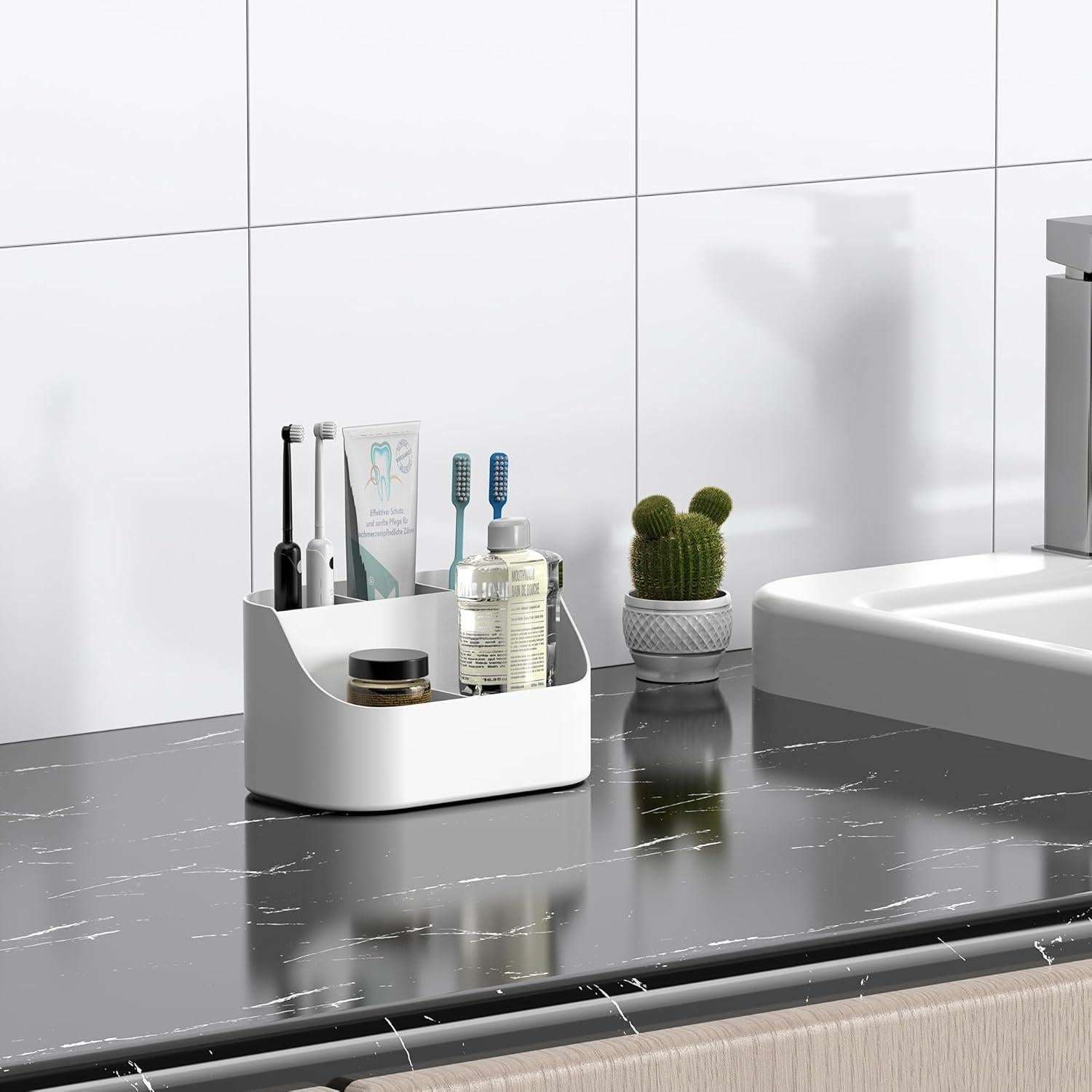 Soporte para Cepillos de Dientes Oasiteege Blanco 5 Compartimentos