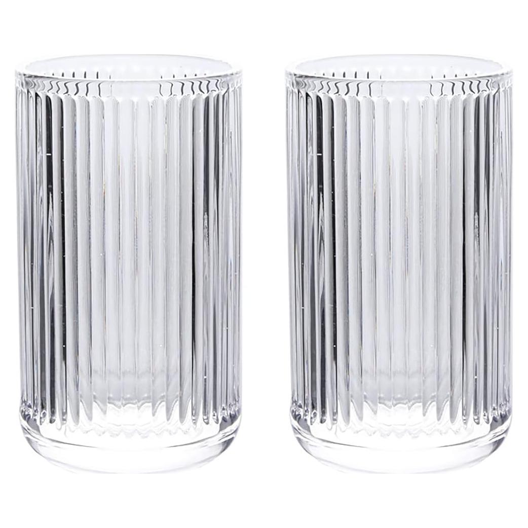 Set de 2 Vasos de Vidrio Gaolinci para Baño 6.6 cm