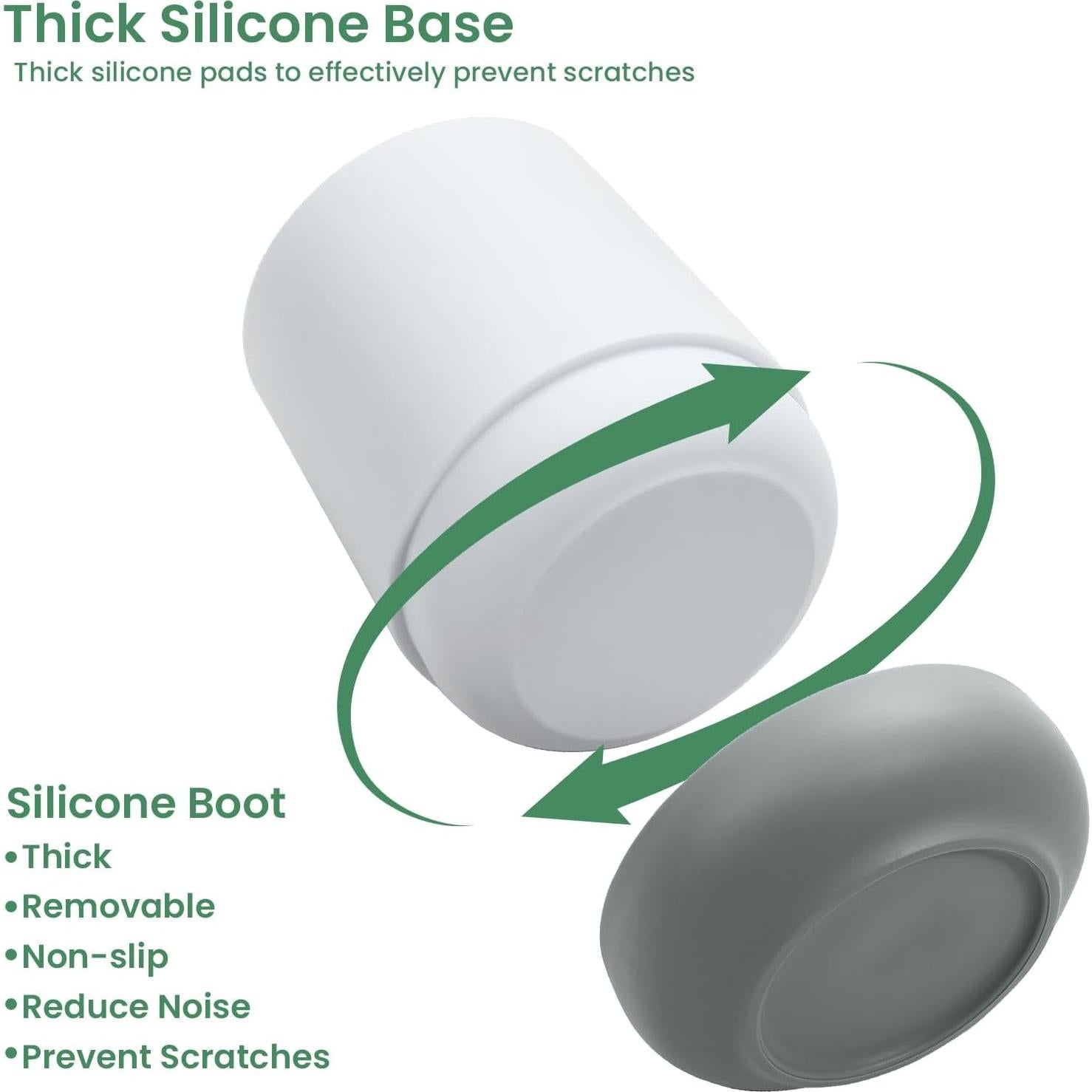 Soporte para Cepillos de Dientes GAHEFY Blanco con Base de Silicona