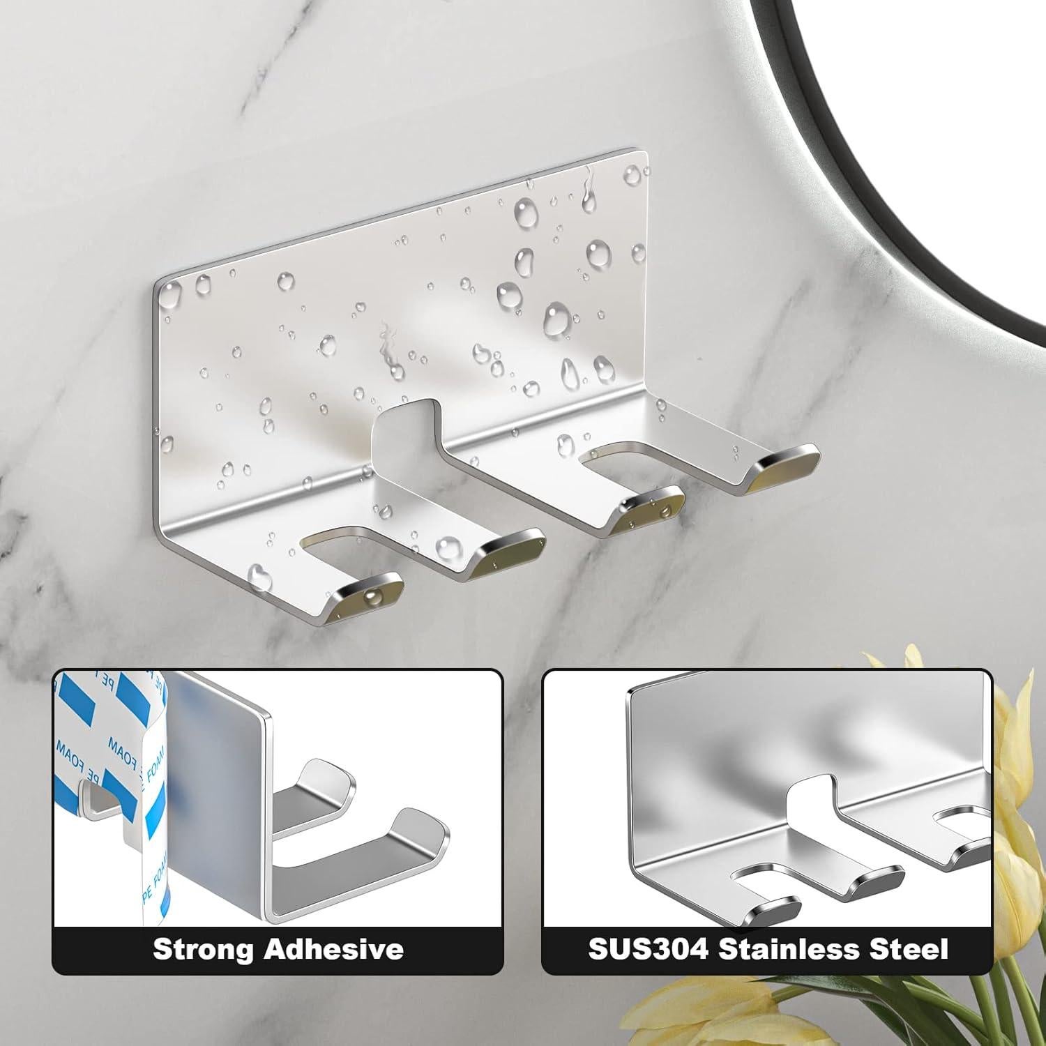 Soporte para cepillos de dientes YAYINLI de acero inoxidable