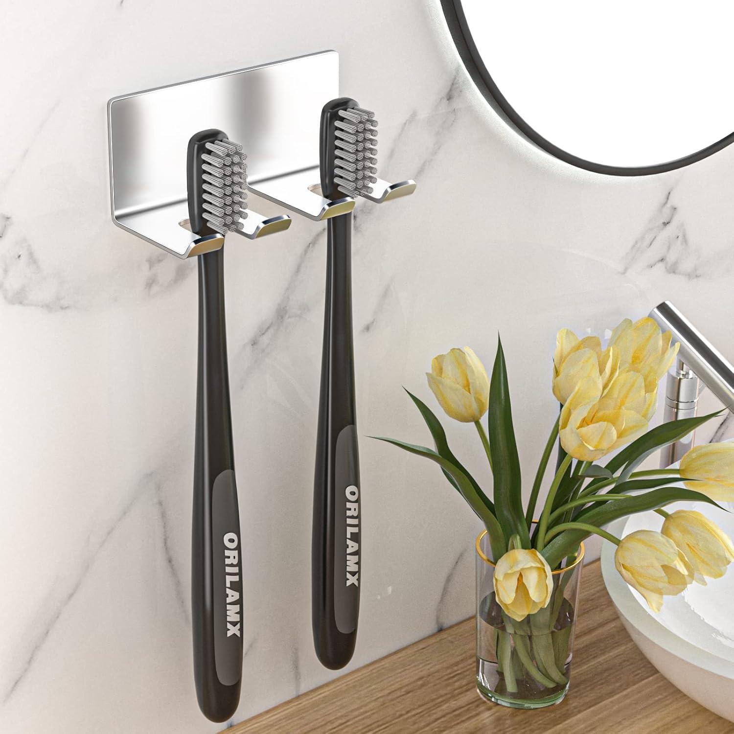 Soporte para cepillos de dientes YAYINLI de acero inoxidable