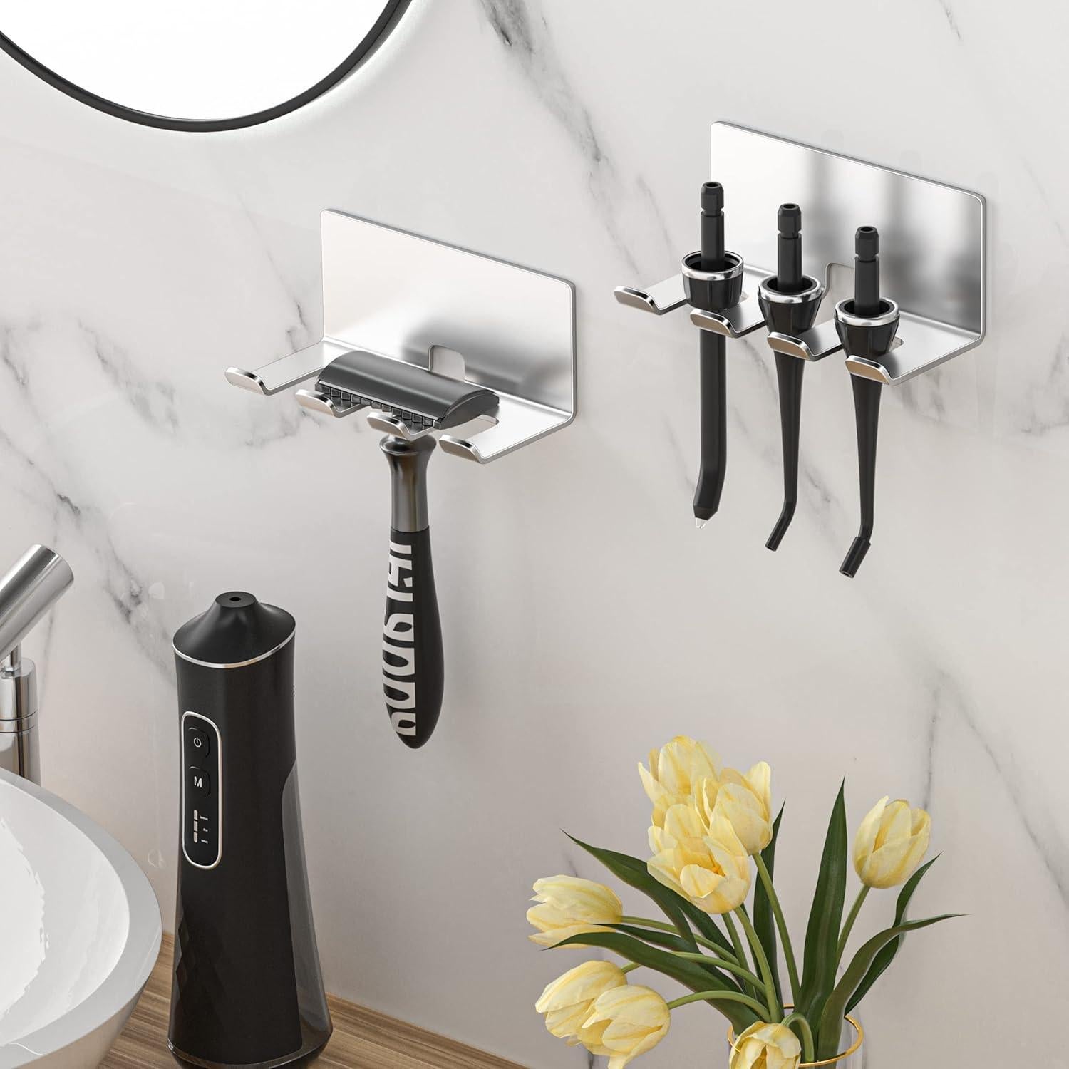 Soporte para cepillos de dientes YAYINLI de acero inoxidable