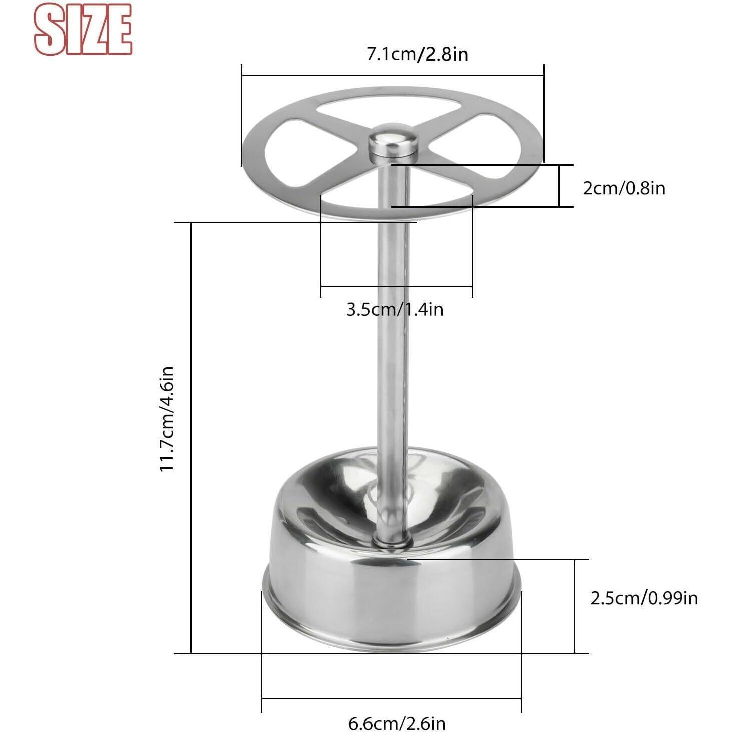 Soporte para Cepillos de Dientes de Acero Inoxidable OUKENS