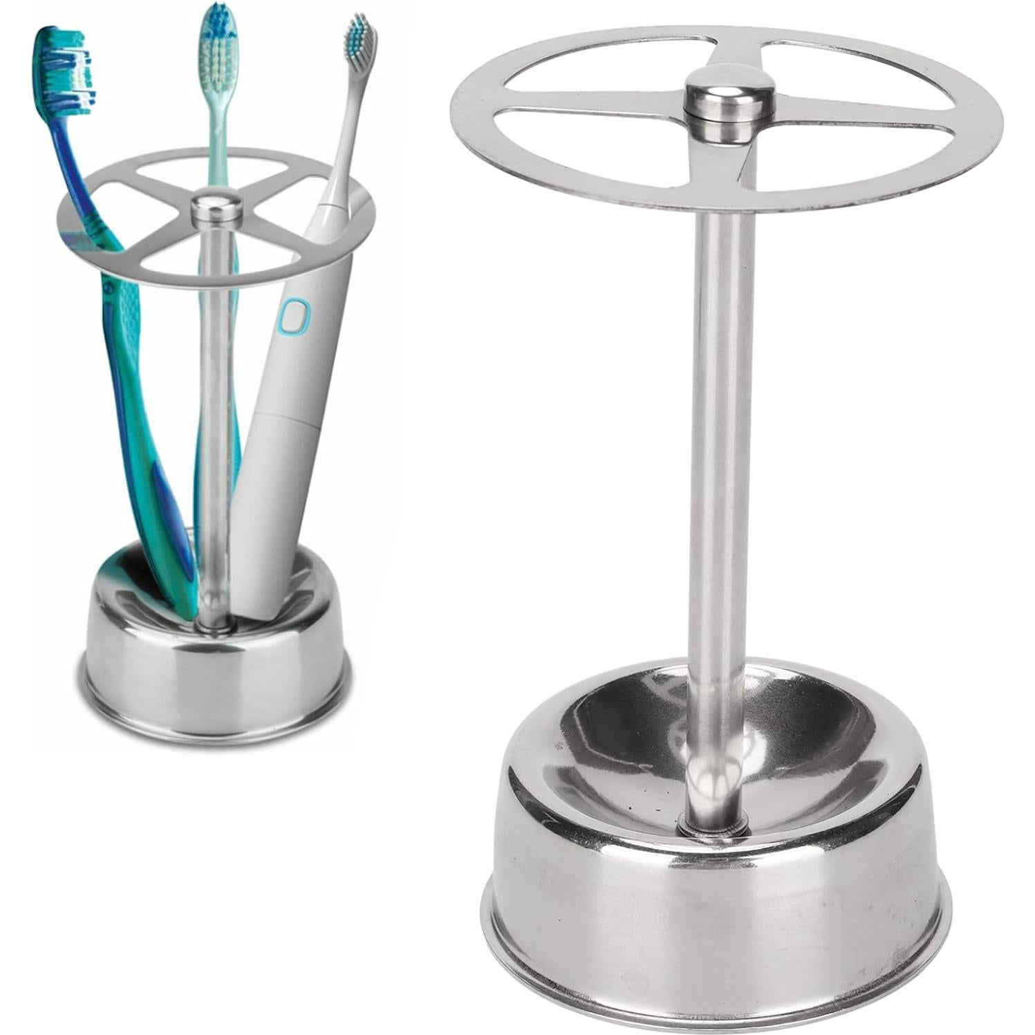 Soporte para Cepillos de Dientes de Acero Inoxidable OUKENS