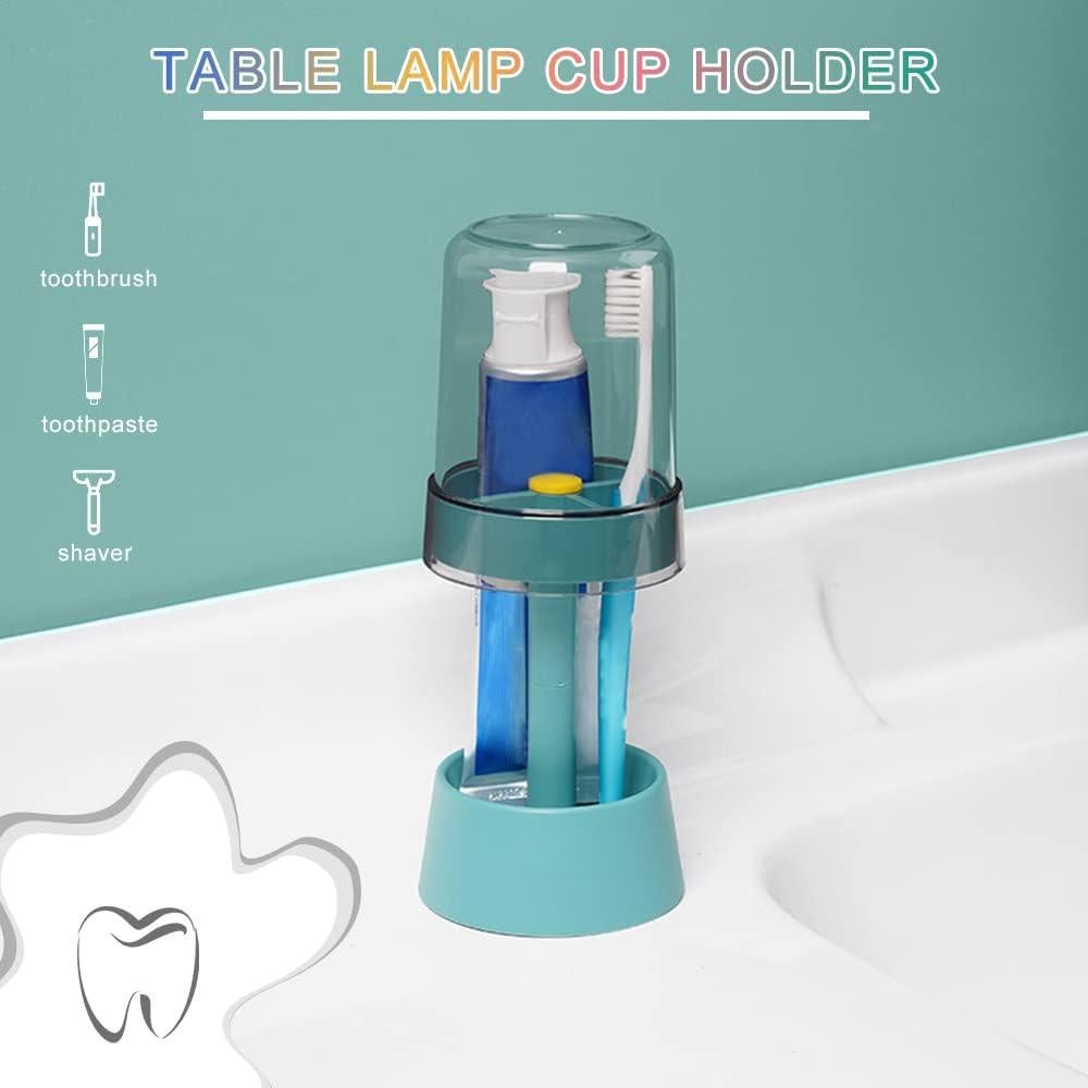 Soporte para Cepillos de Dientes Roucerlin con Taza Azul