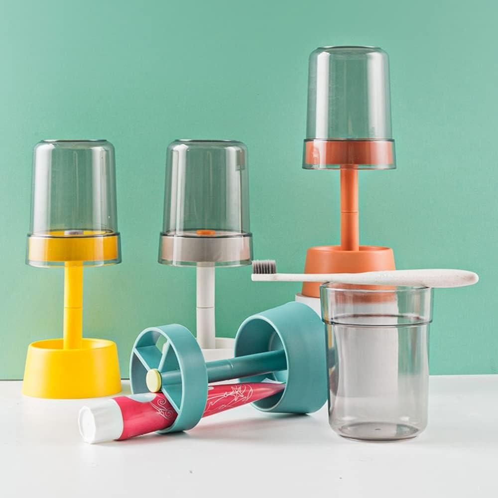 Soporte para Cepillos de Dientes Roucerlin con Taza Azul