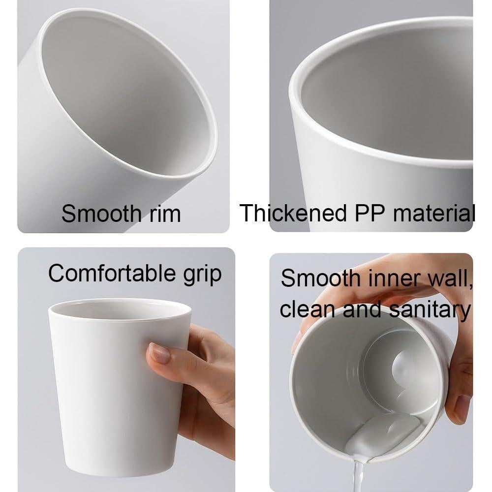 Juego de 2 Tazas para Cepillo de Dientes RabyLeo 280ml