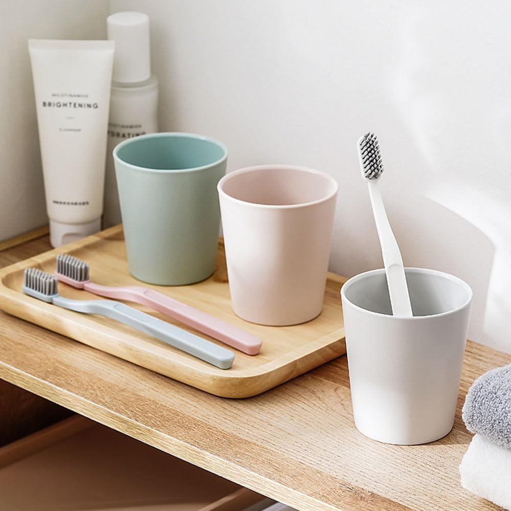 Juego de 2 Tazas para Cepillo de Dientes RabyLeo 280ml