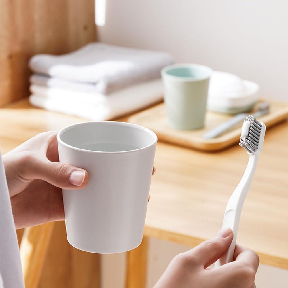 Juego de 2 Tazas para Cepillo de Dientes RabyLeo 280ml