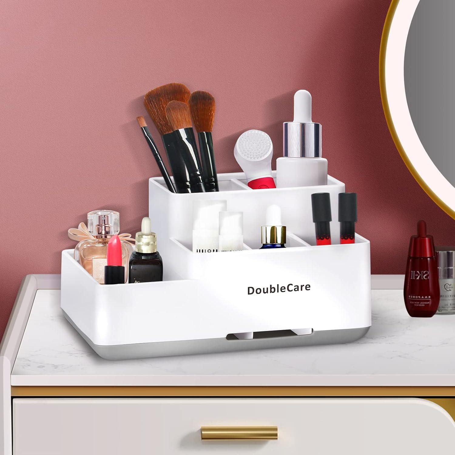 Soporte para Cepillos de Dientes DoubleCare 5 Compartimentos Blanco