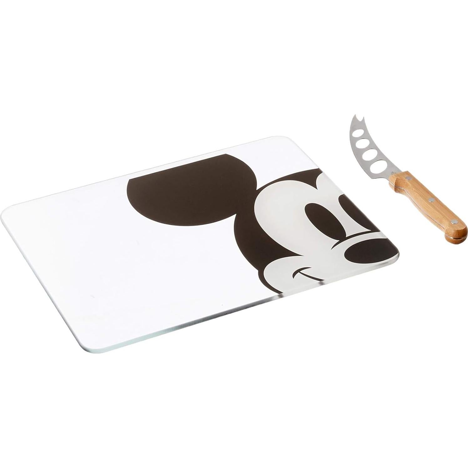 Tabla de Cortar y Cuchillo Mickey Mouse Picnic Time 38.7x25.4cm