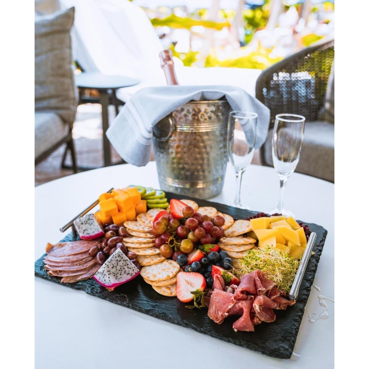 Bandeja de Fiesta de Pizarra IMPULSE! 40x30 cm para Aperitivos