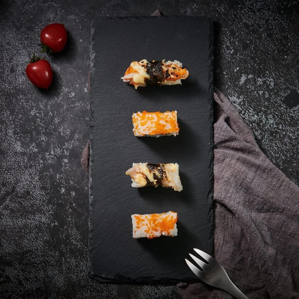 Juego de 5 Tablas de Queso de Pizarra Fansch 28x13 cm