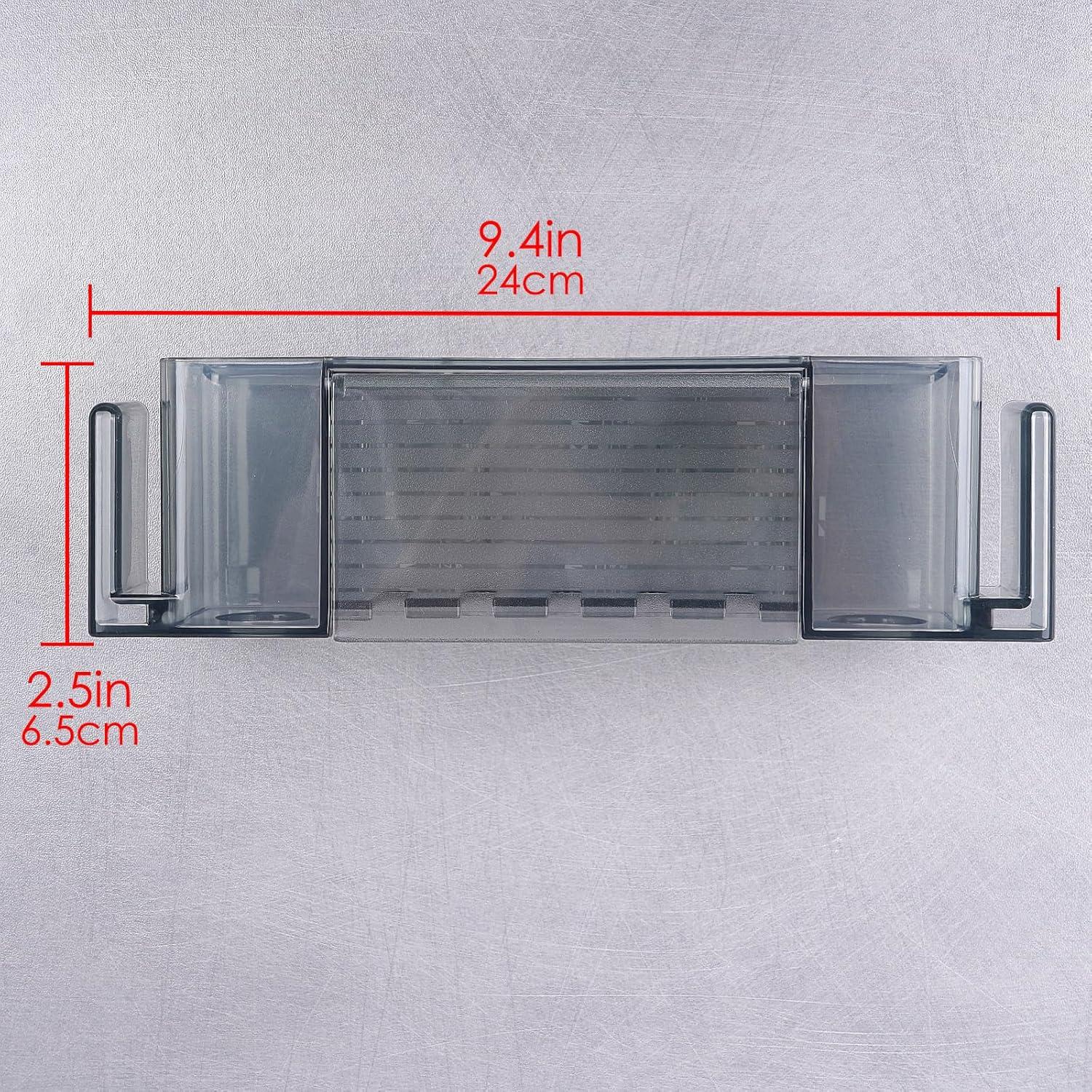 Soporte de Cepillos de Dientes LUEXBOX Gris Grande 5 Compartimentos