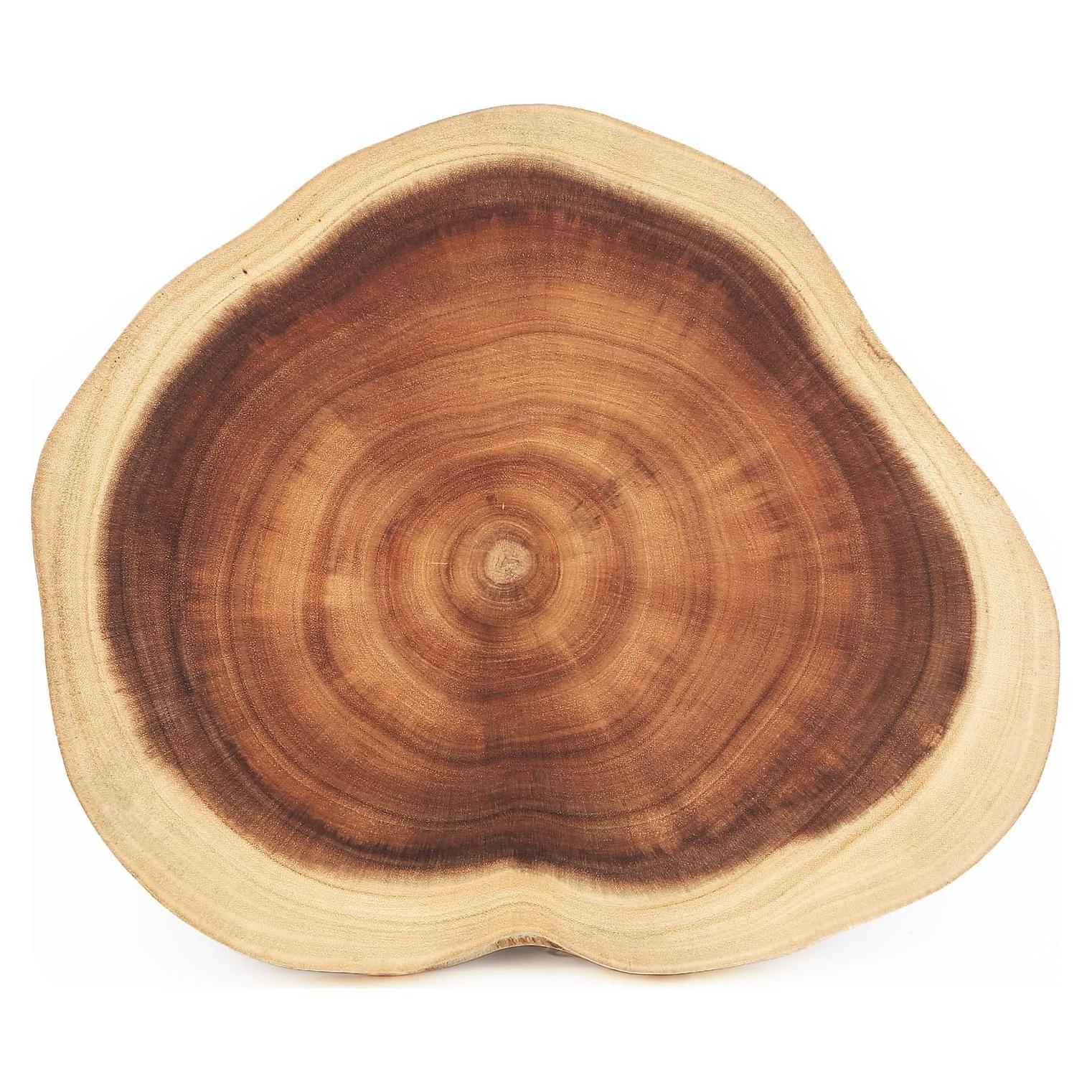 Tabla de Cortar Redonda Resafy de Madera de Acacia 35.56 cm