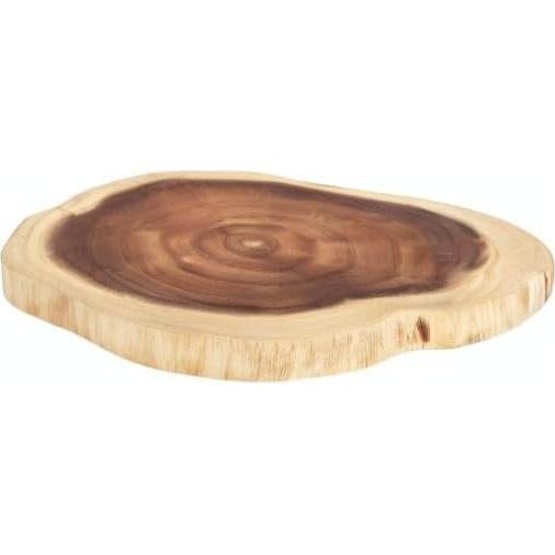 Tabla de Cortar Redonda Resafy de Madera de Acacia 35.56 cm