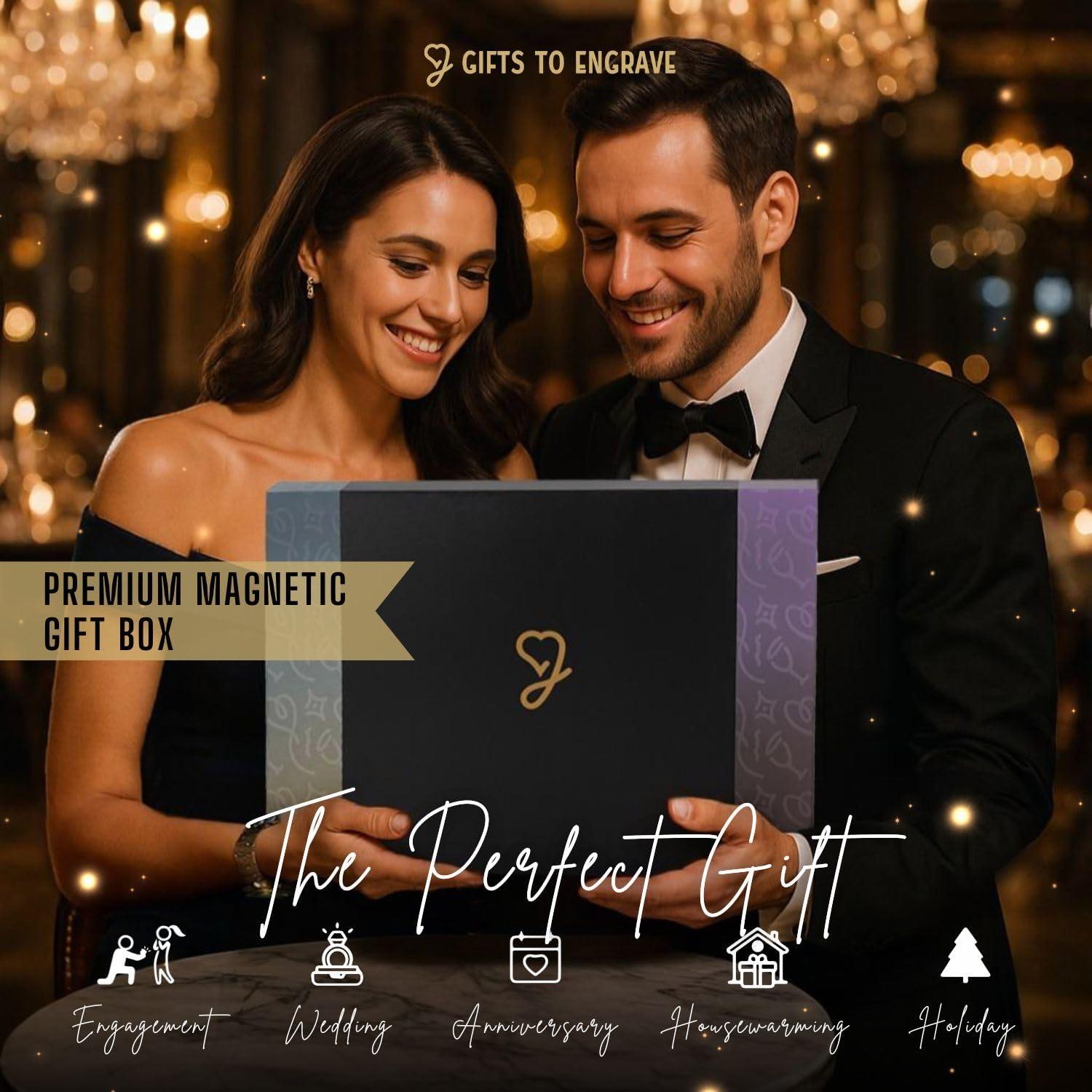 Tabla de Cortar Personalizada de Bambú 40.64x27.94 cm - Regalo Único