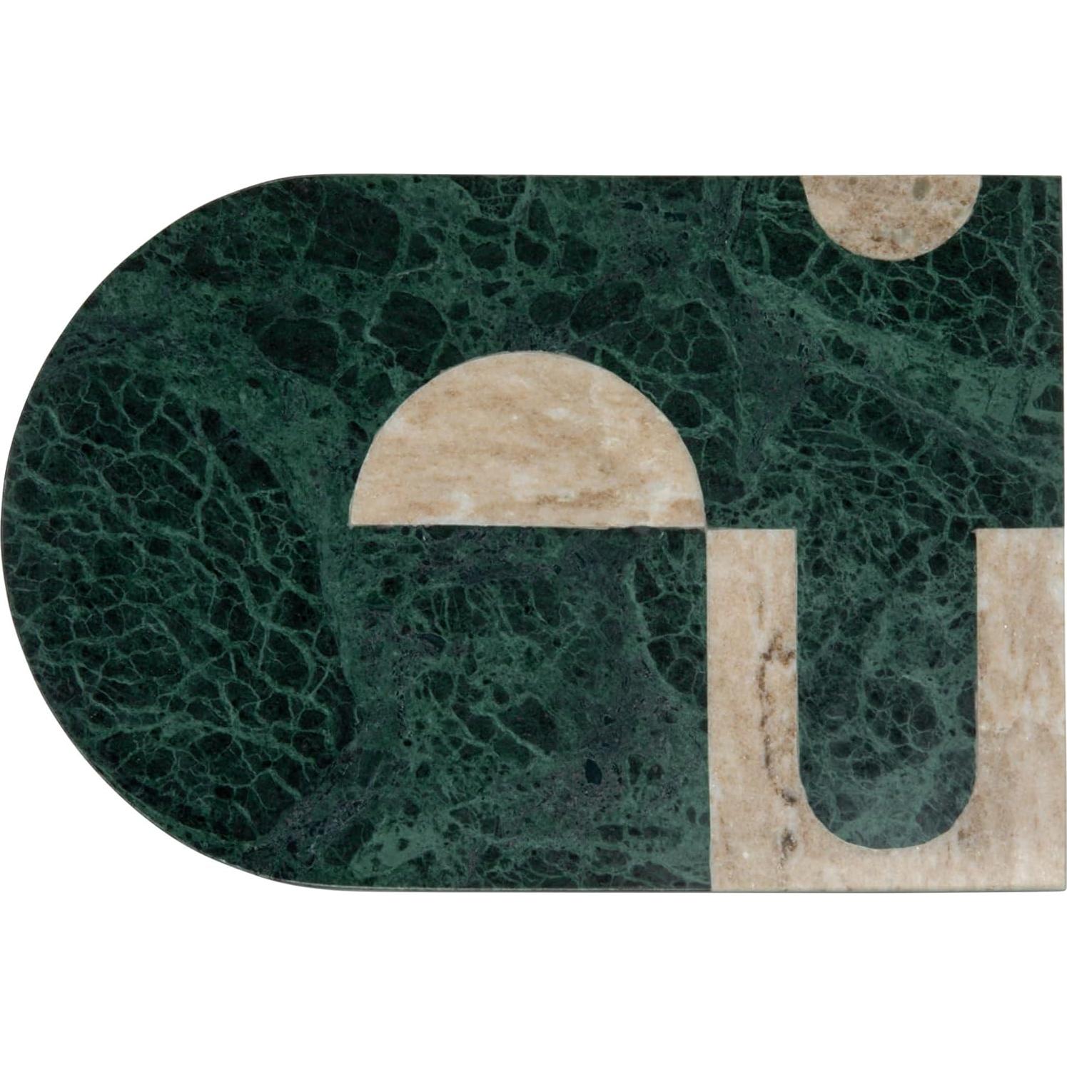 Tabla de Cortar de Mármol Bloomingville 29.85x19.69 cm Verde