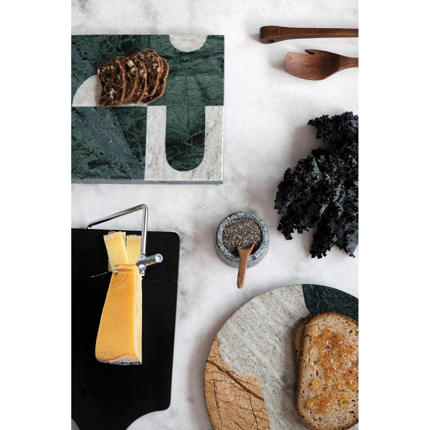 Tabla de Cortar de Mármol Bloomingville 29.85x19.69 cm Verde