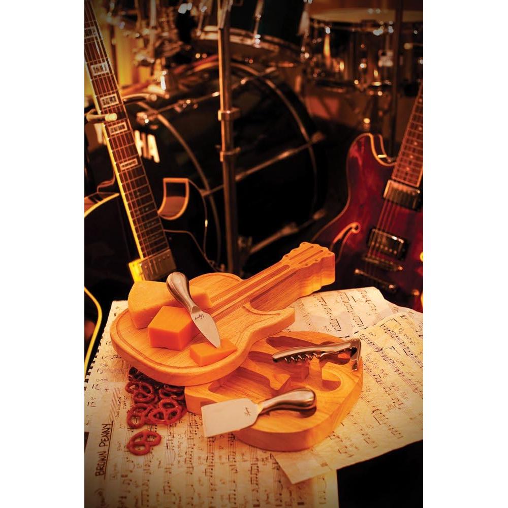 Tabla de Queso Guitarra TOSCANA Picnic Time con Cuchillos