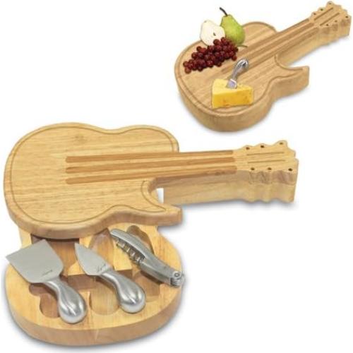 Tabla de Queso Guitarra TOSCANA Picnic Time con Cuchillos