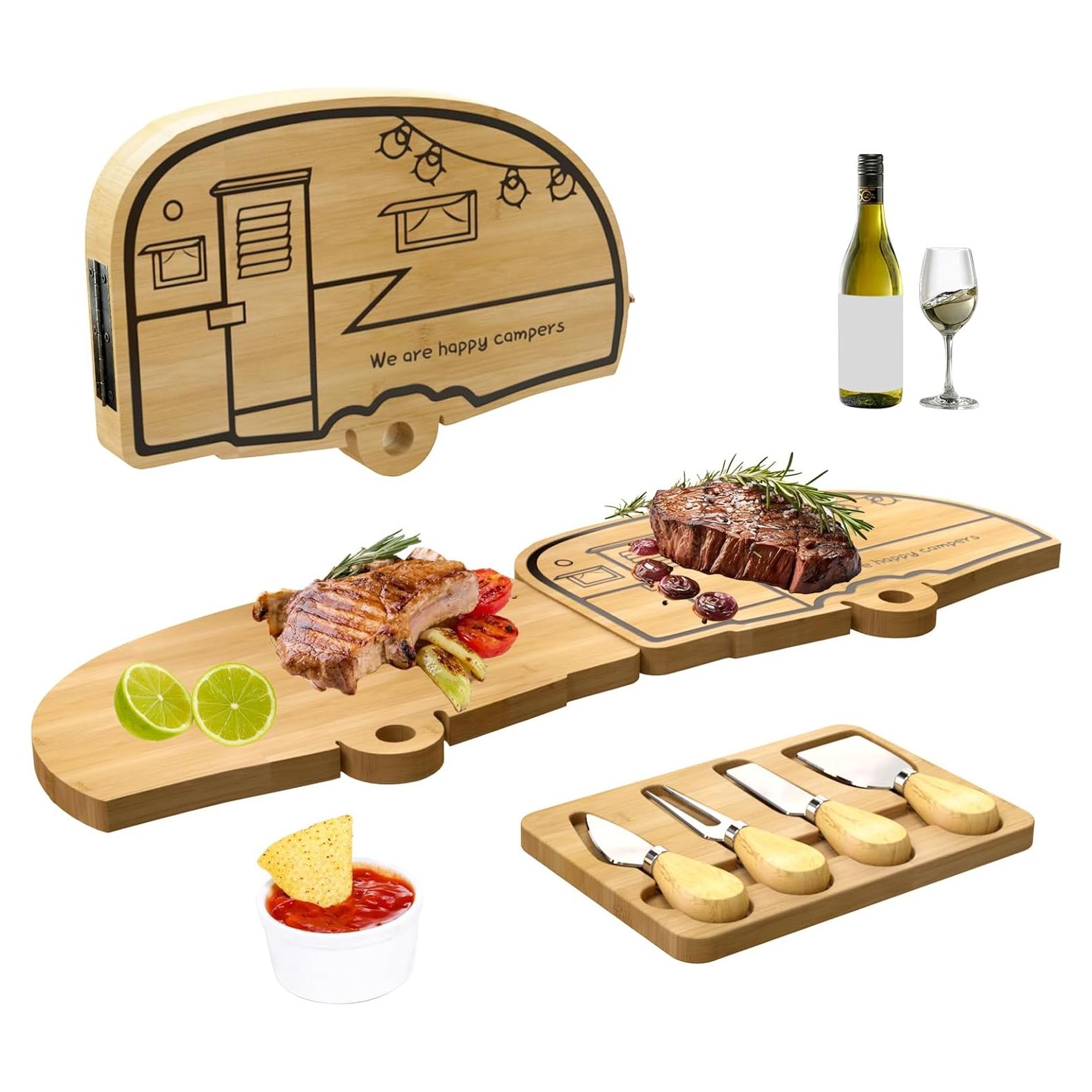 Tablero de Queso Plegable Nianjida de Bambú 62x20 cm RV