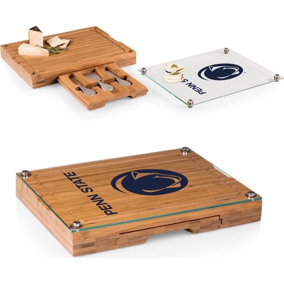 Juego de Tabla de Queso 5 Piezas NCAA Picnic Time Concerto