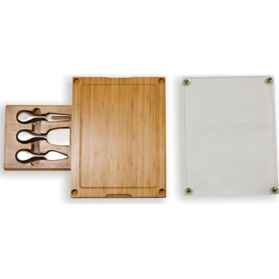 Juego de Tabla de Queso 5 Piezas NCAA Picnic Time Concerto