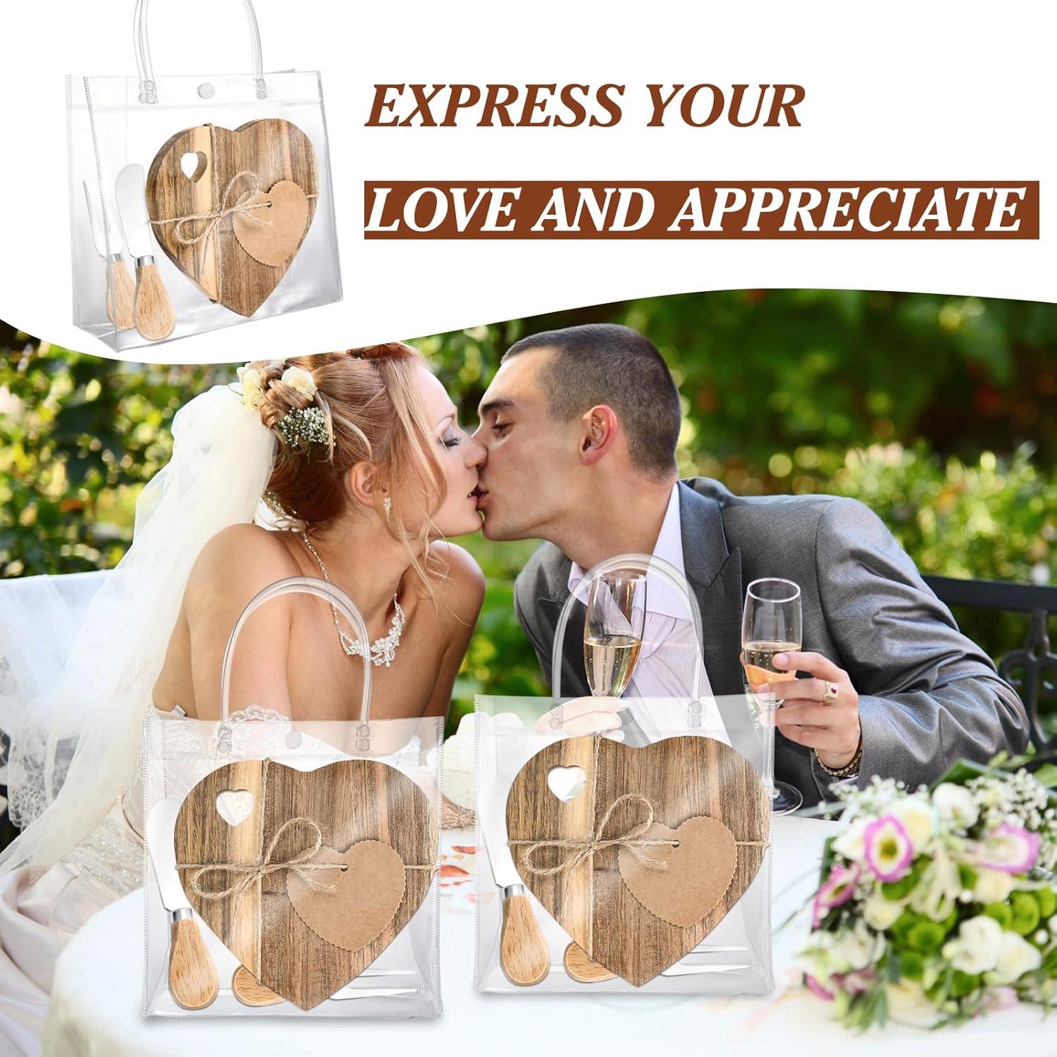 Set de 12 Tablas de Charcutería en Forma de Corazón Olgaa