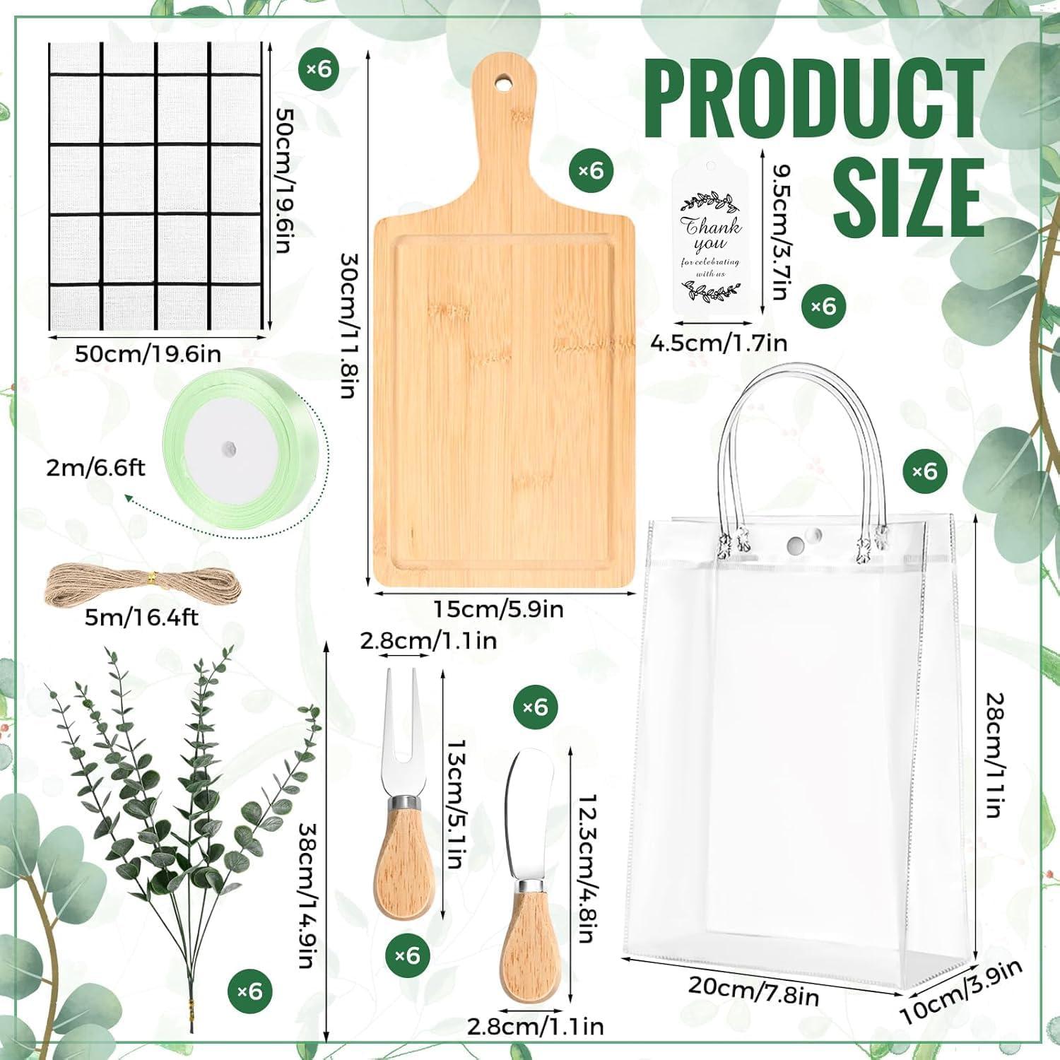 Set de Premios para Baby Shower AOWLOG - 44 Pcs con Tabla de Queso