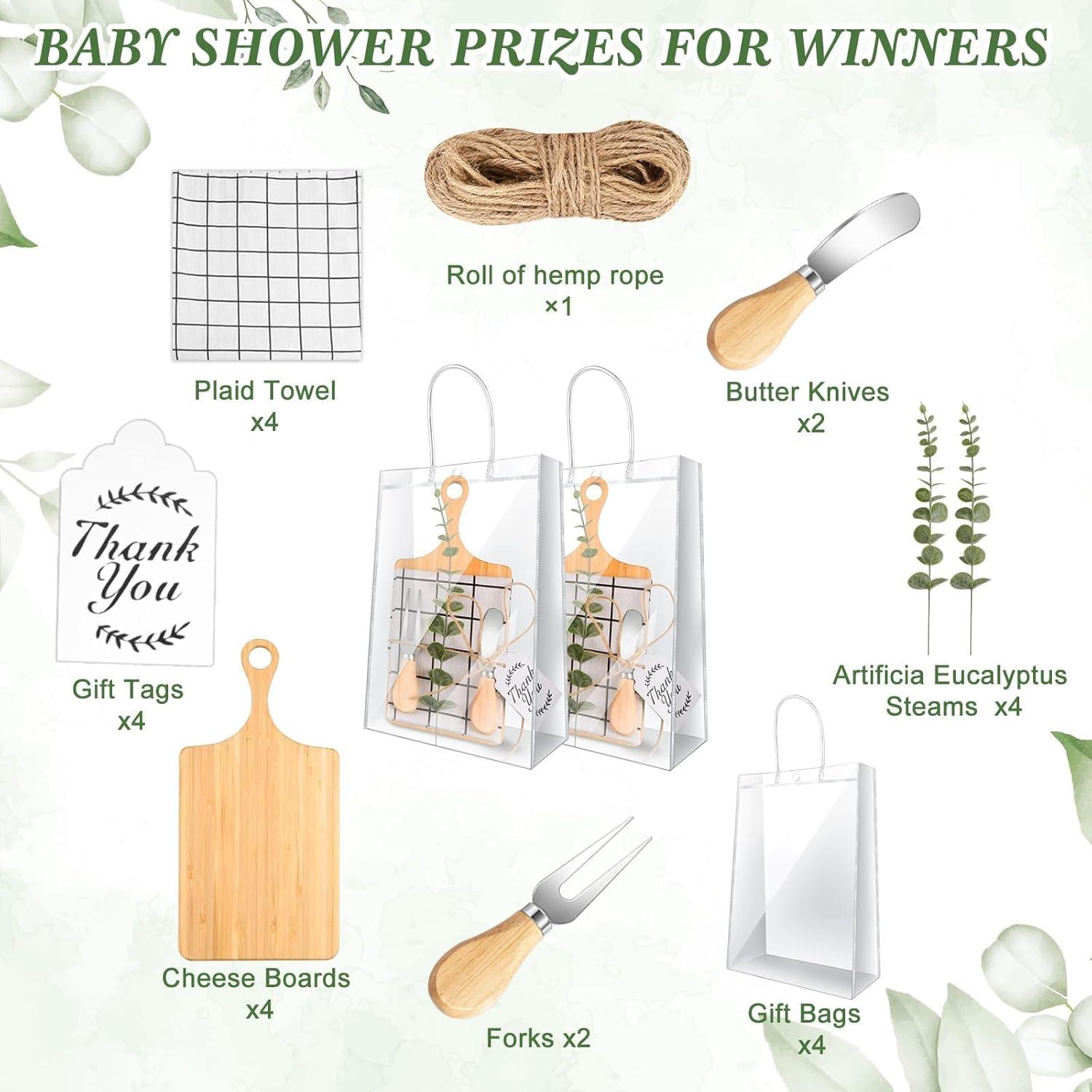 Set de Regalo Baby Shower 29 Piezas Denylo Pro con Tablas y Decoración