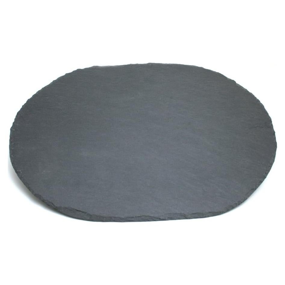 Tabla de Queso Ovalada de Pizarra Swissmar - 39 x 25 cm, Hecha a Mano