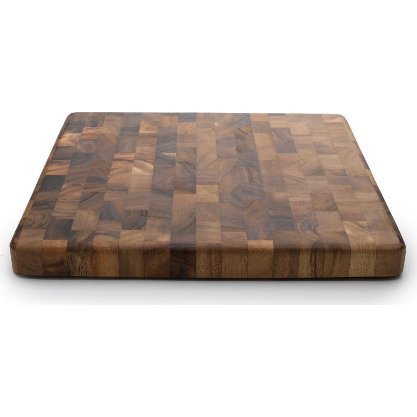 Tabla de Chef Ironwood Gourmet 14" Cuadrada de Acacia