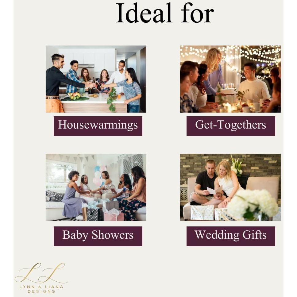 Tabla de Queso Acacia Lynn & Liana 20x28 cm Ecológica