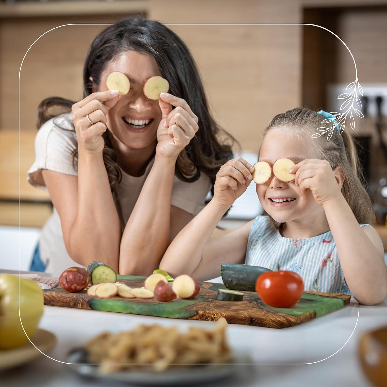 Tabla de Queso de Madera de Olivo Designium Vigor 39.9x23.1cm