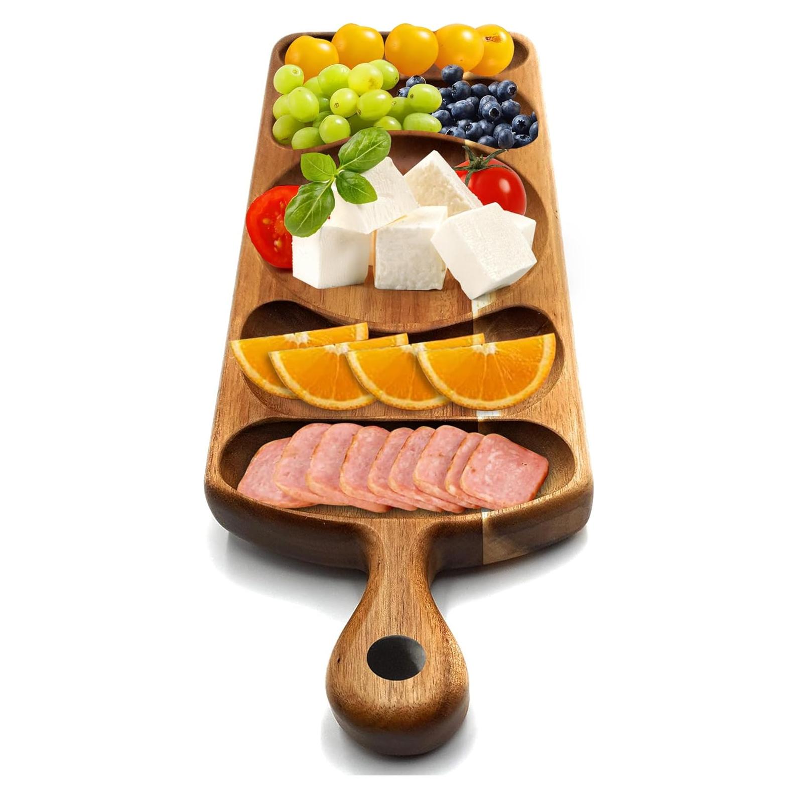 Bandeja de Madera de Acacia Reversible Levelshore 0.57 kg