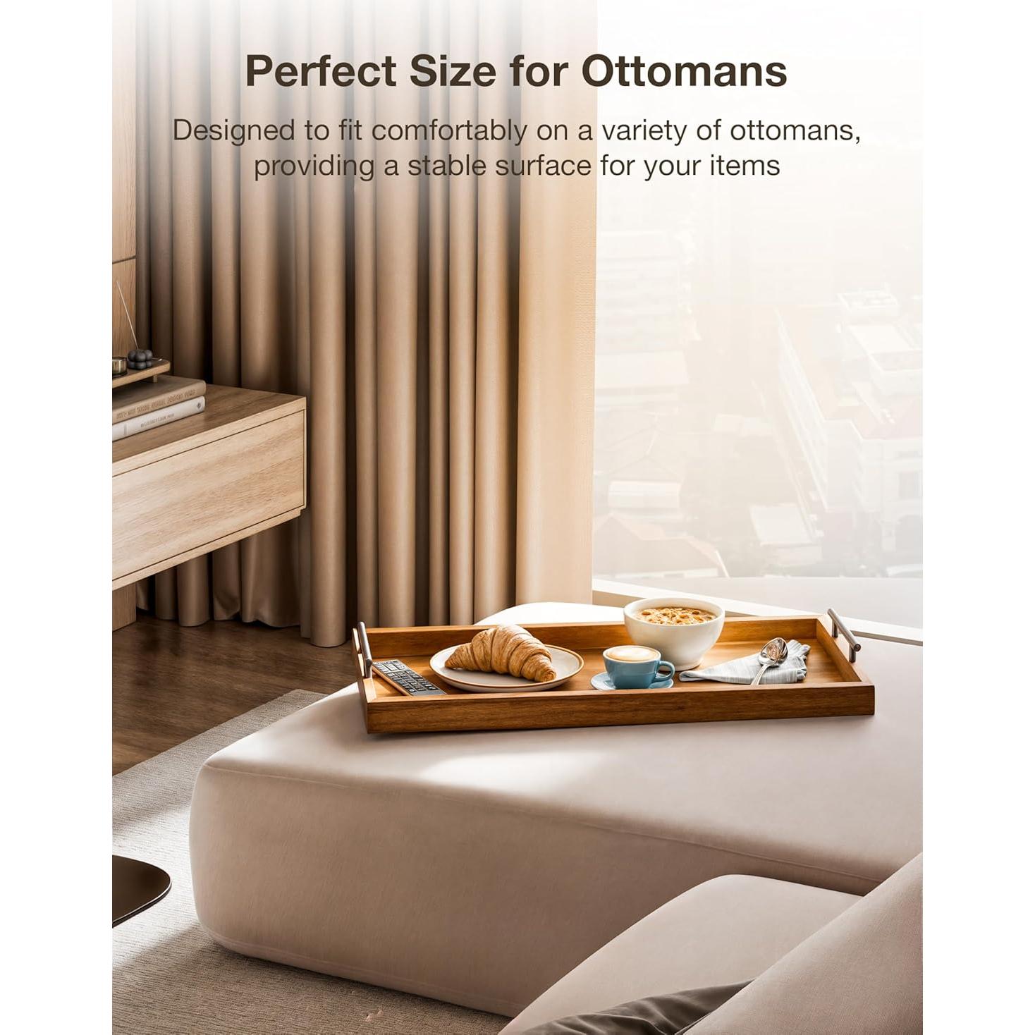 Tabla de Charcutería Grande Tidita 76x30cm Acacia con Cuchillos