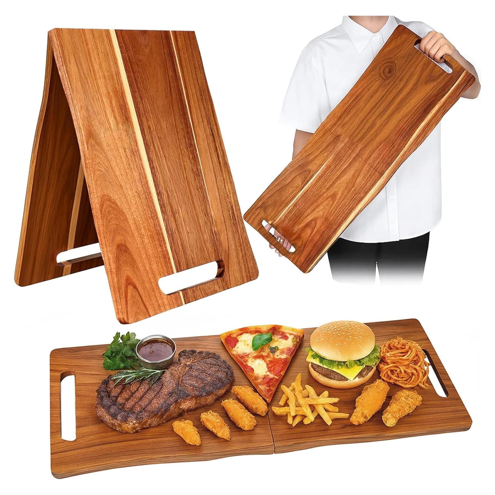 Tabla de Charcutería Plegable SHANDERBAR 84 x 30 cm Madera Acacia