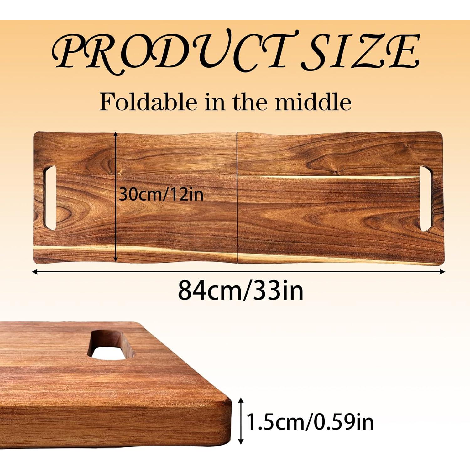 Tabla de Charcutería Plegable SHANDERBAR 84 x 30 cm Madera Acacia