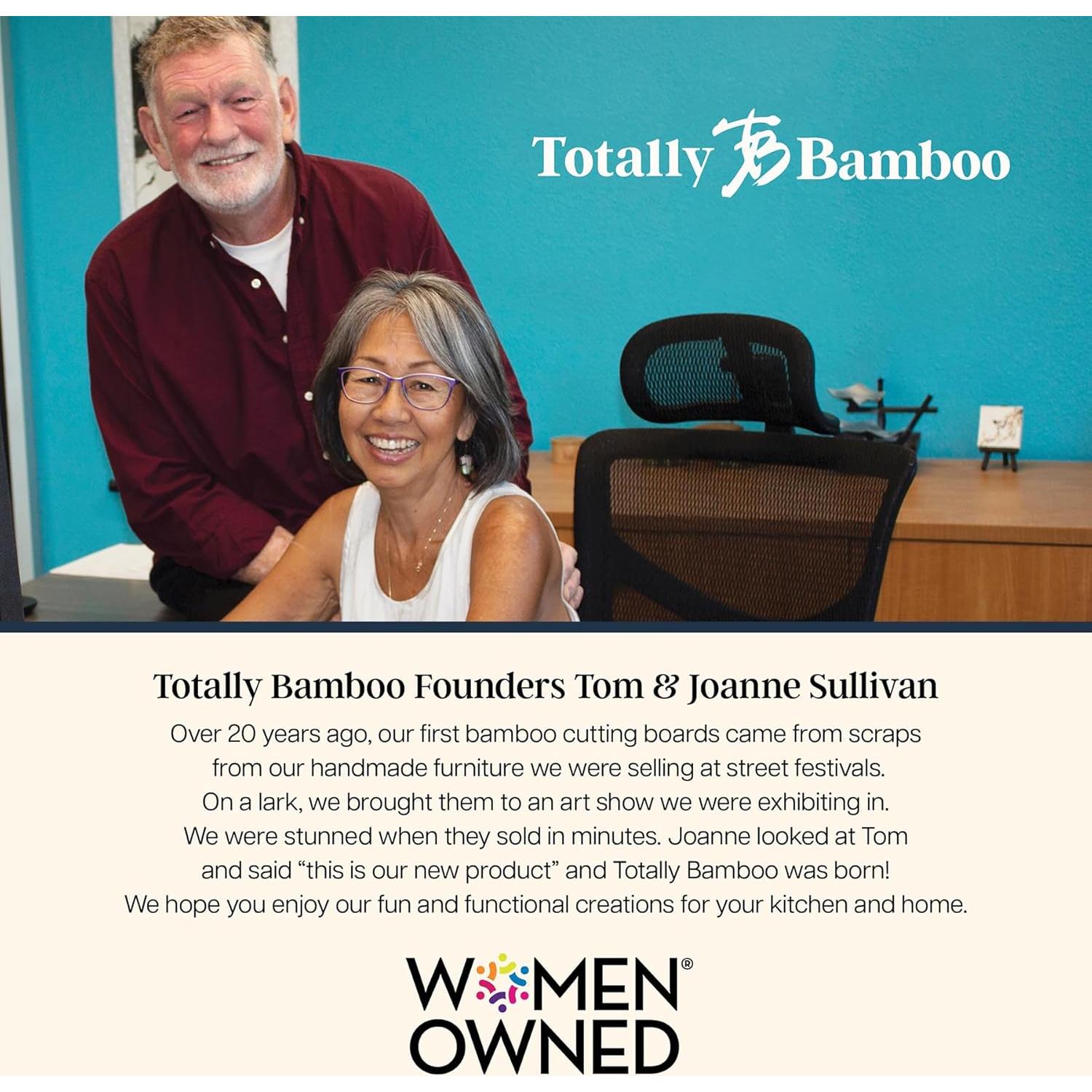 Tabla de Cortar de Bambú con Forma de California Totally Bamboo