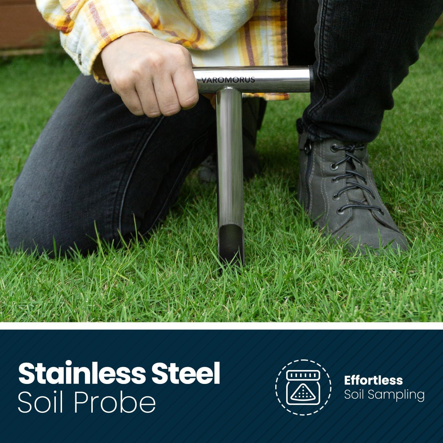 Muestreador de Suelo Varomorus Acero Inoxidable 30.48 cm