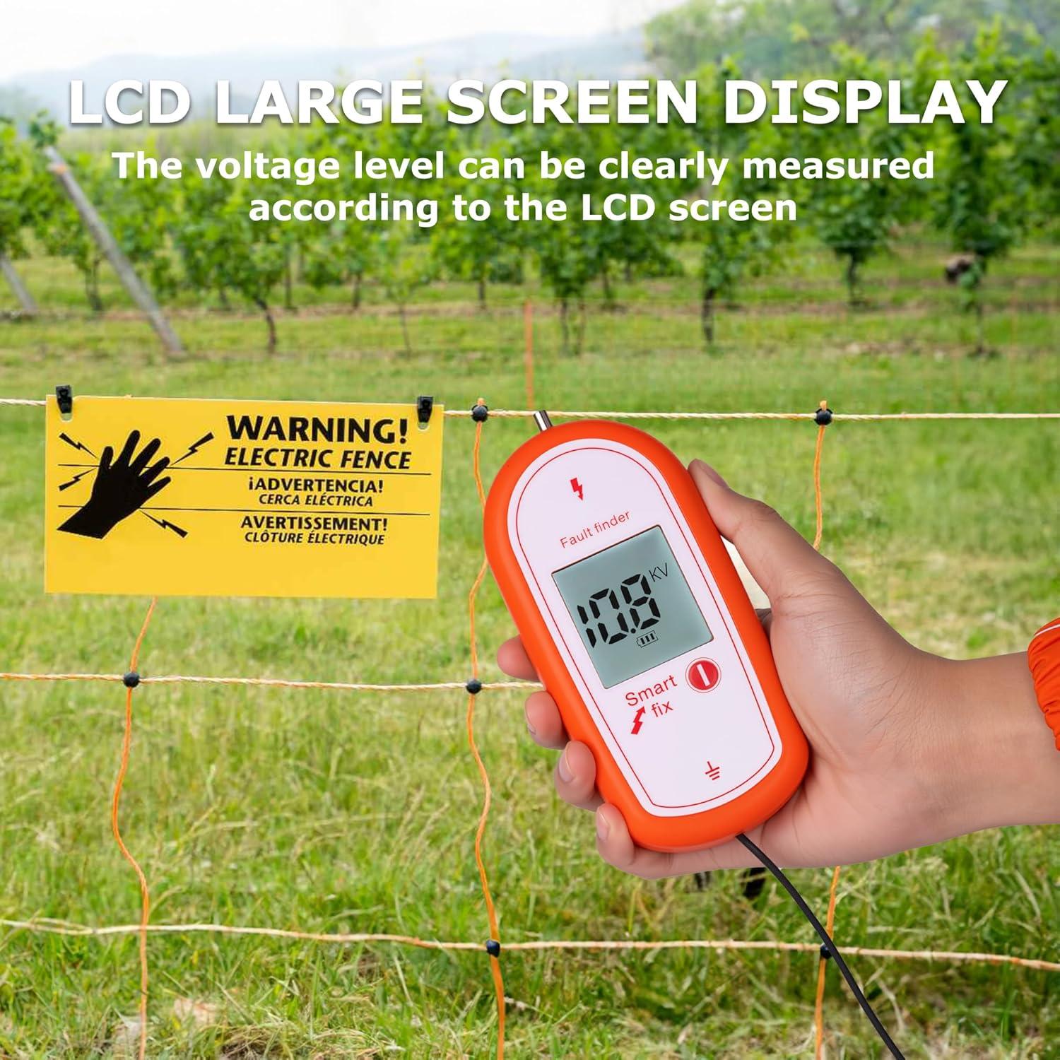 Probador de Voltaje Digital 15KV LYDITE para Cercas Eléctricas