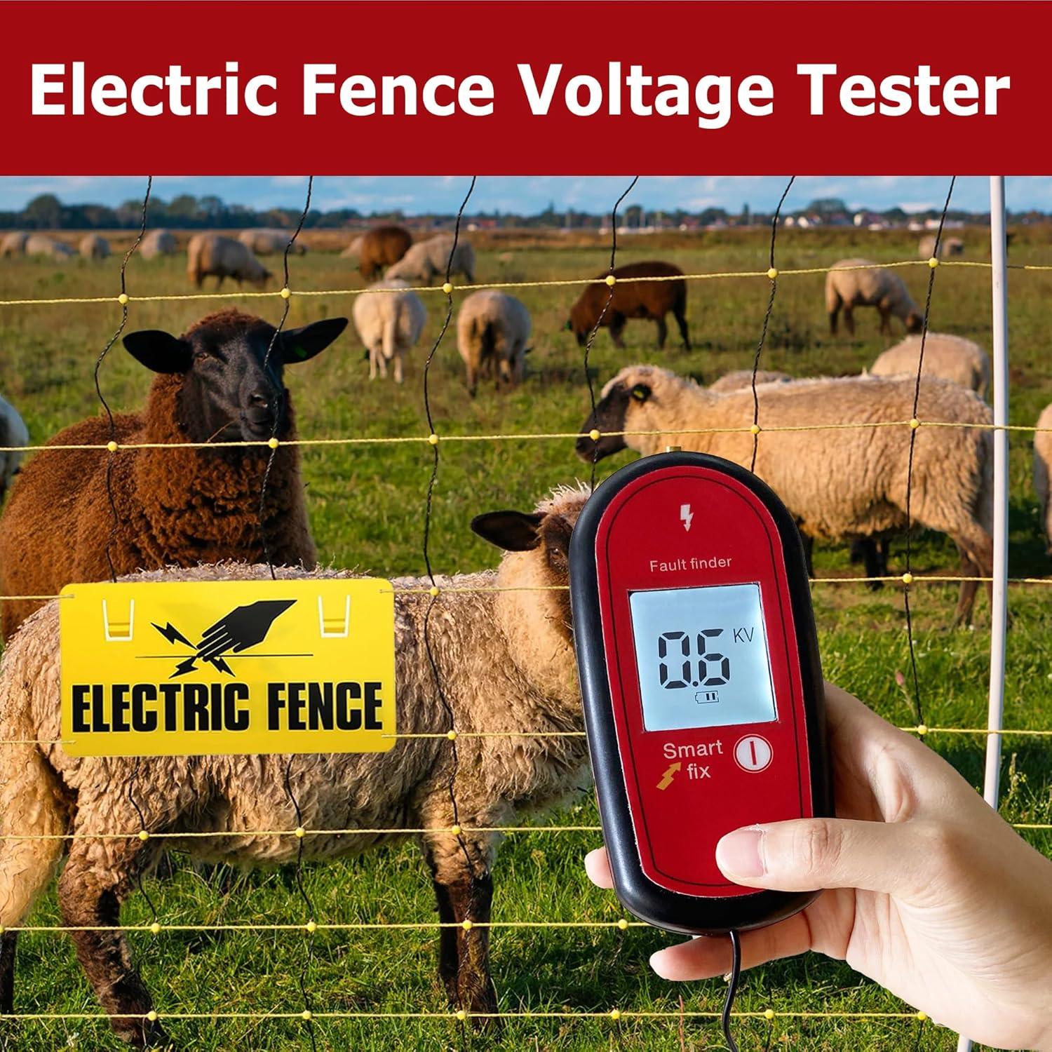 Probador de Voltaje de Cerca Eléctrica LYDITE 200-15000V Digital