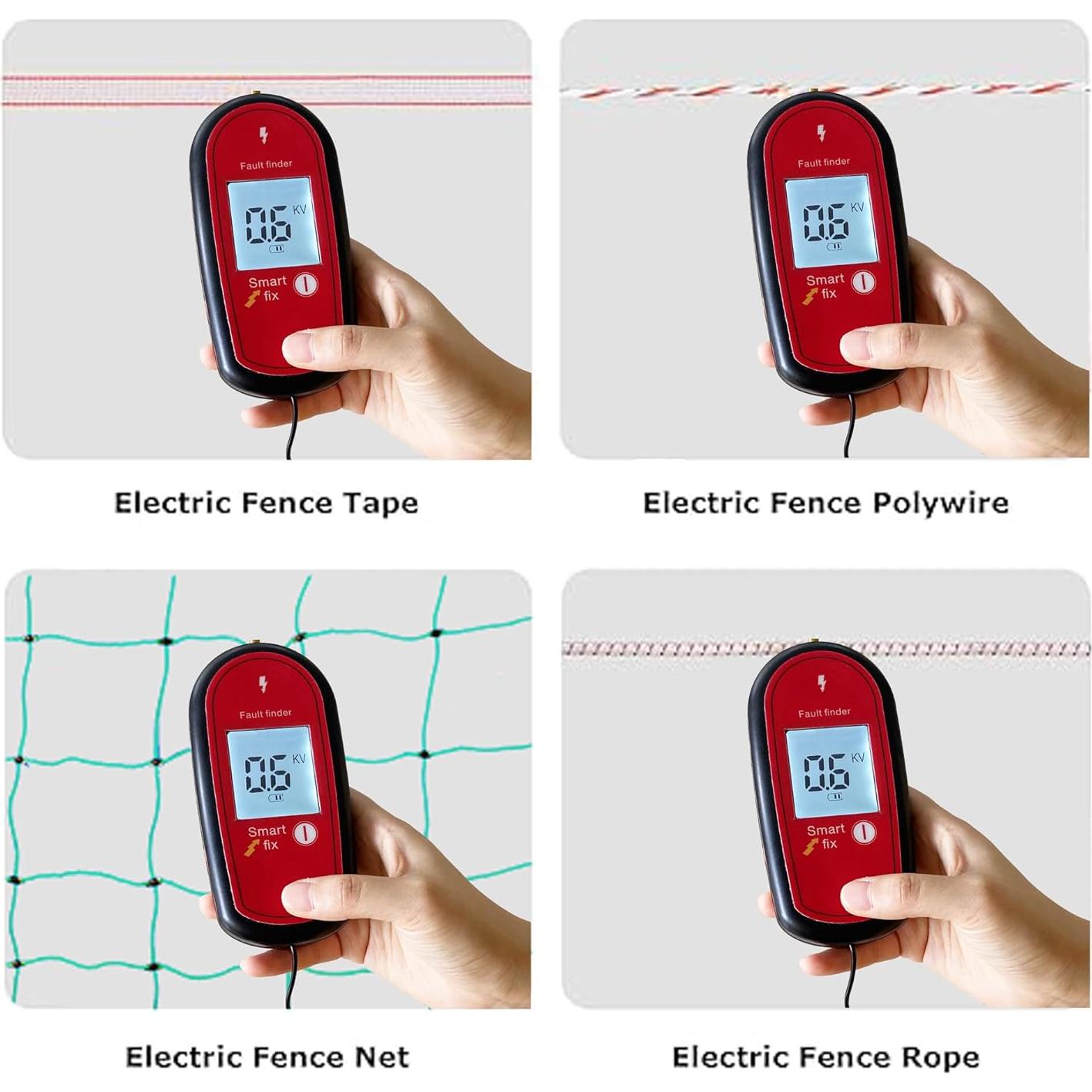 Probador de Voltaje de Cerca Eléctrica LYDITE 200-15000V Digital